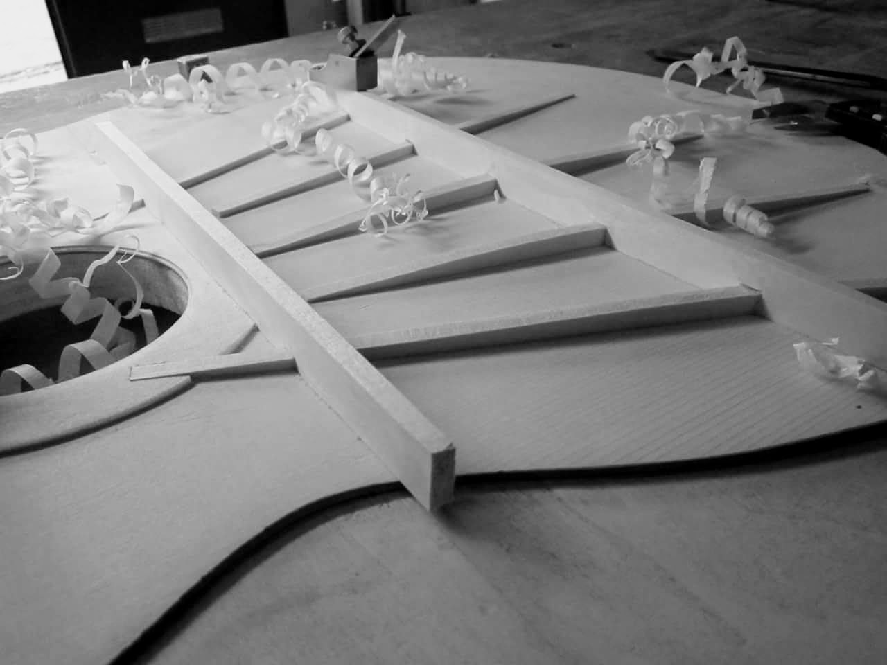 Chitarra Classica in costruzione